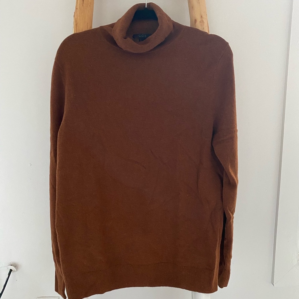 COS Burnt Orange Turtleneck